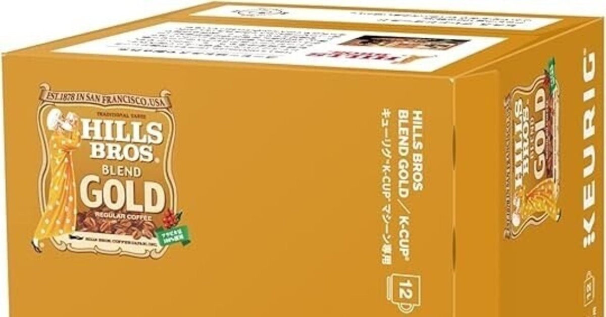 KEURIG K-Cup キューリグ Kカップ ヒルス ブレンドゴールド 12個