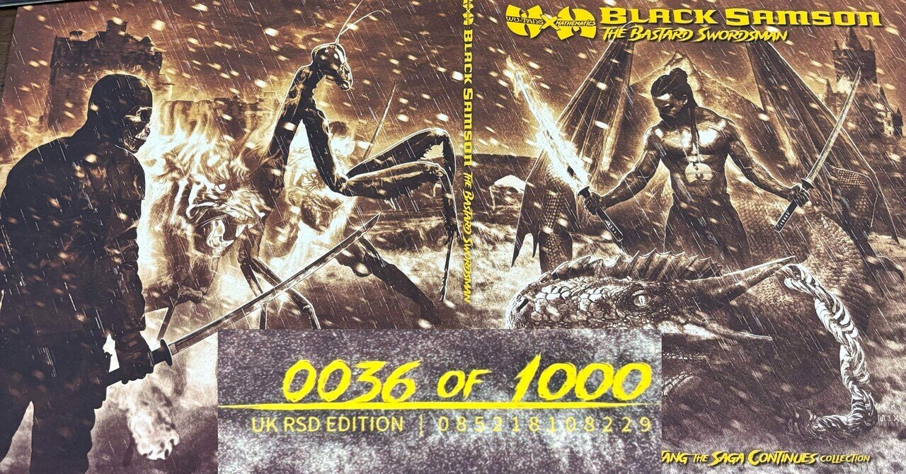Wu-Tang × Mathematics / Black Samson UK RSD Edition｜HIP HOP