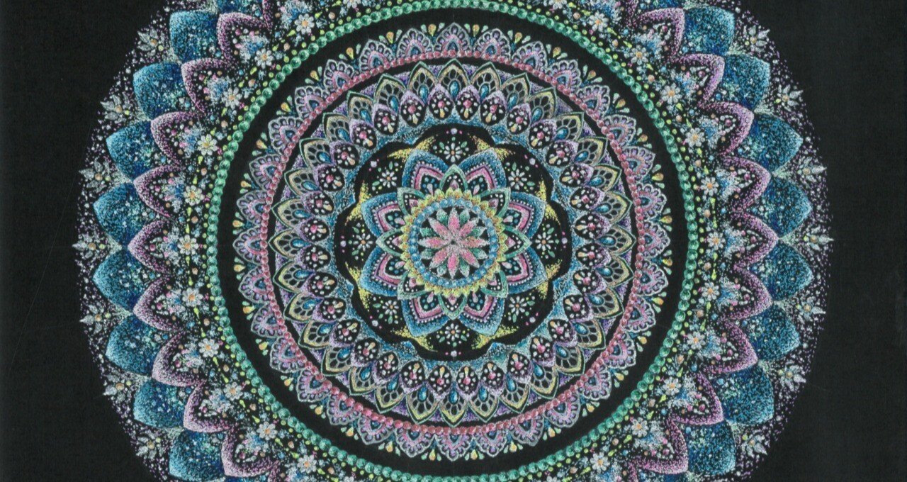 曼荼羅（マンダラ）アートの描き方｜晃世｜note