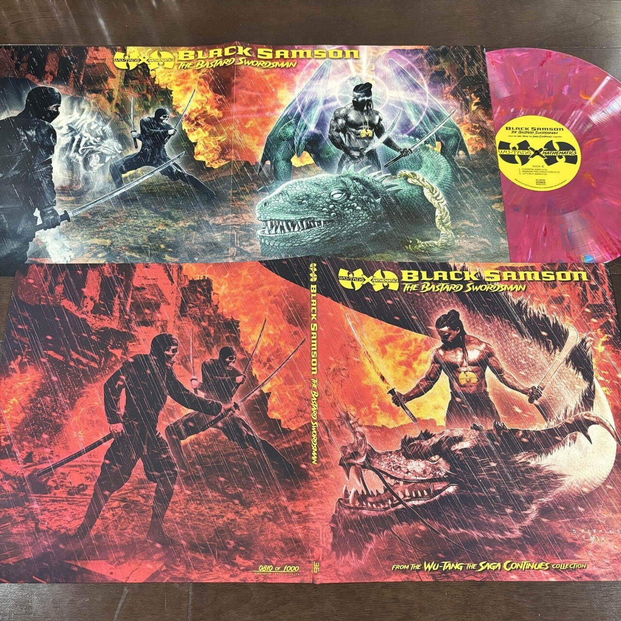 新品★WU-TANG & MATHEMATICS ★RSD2025 Wu Tang and Mathematics Black Sampson The Bastard Swordsman
