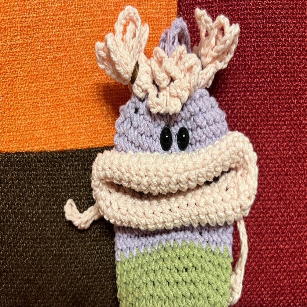 ゆのまま☺︎様　パクパクモンスター かぎ針編みパクパクモンスター｜tacco