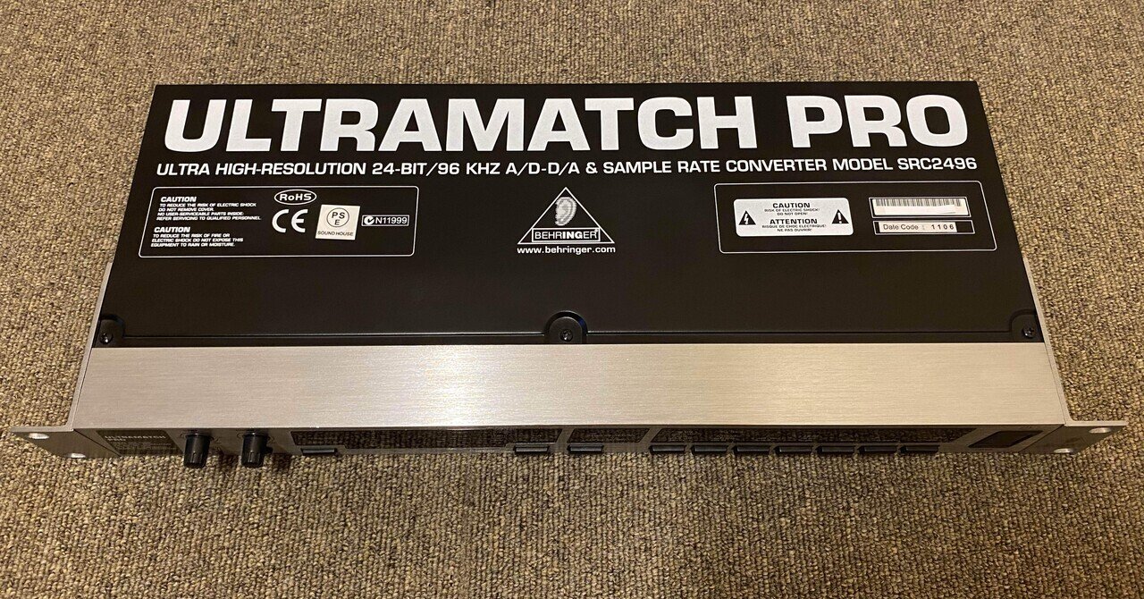 その他 Behringer ULTRAMATCH PRO SRC2496 ULTRAMATCH PRO SRC2496 – Boosey & Hawkes