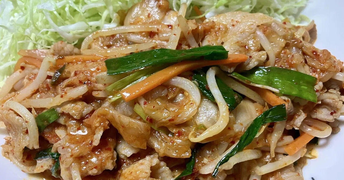 Staple Note Up Pork Kimchi: One of the few staple dishes I can make by eye|Niku Camp