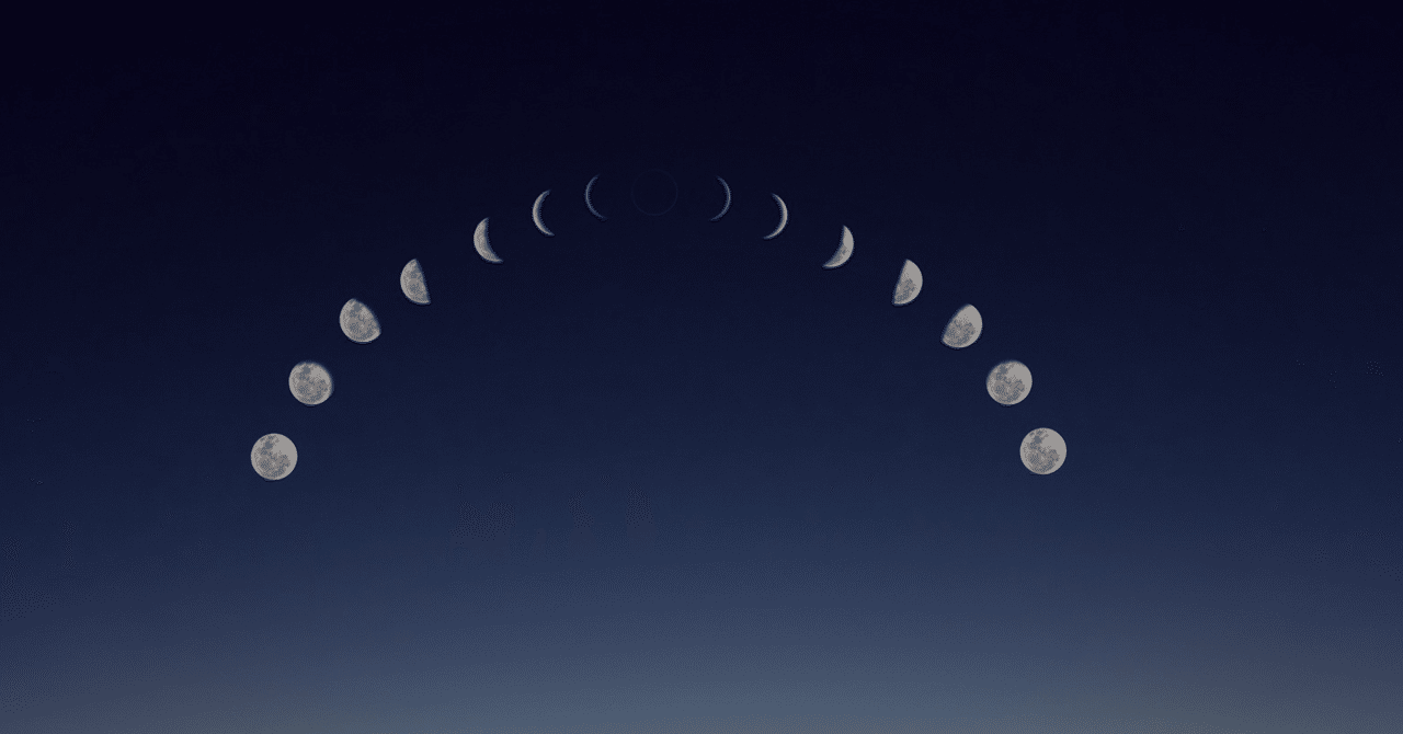 🌙 月相（ルナフェーズ）とは？ 西洋占星術での意味と調べ方