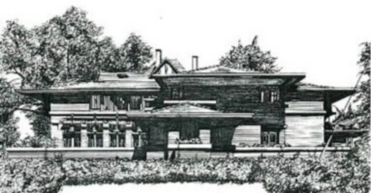 【激レア/一点物】1958年 大阪国際見本市 手描き建築パース 図面 4枚セット 建築学生の手描きパース作品です｜手描きパースの阪本一史