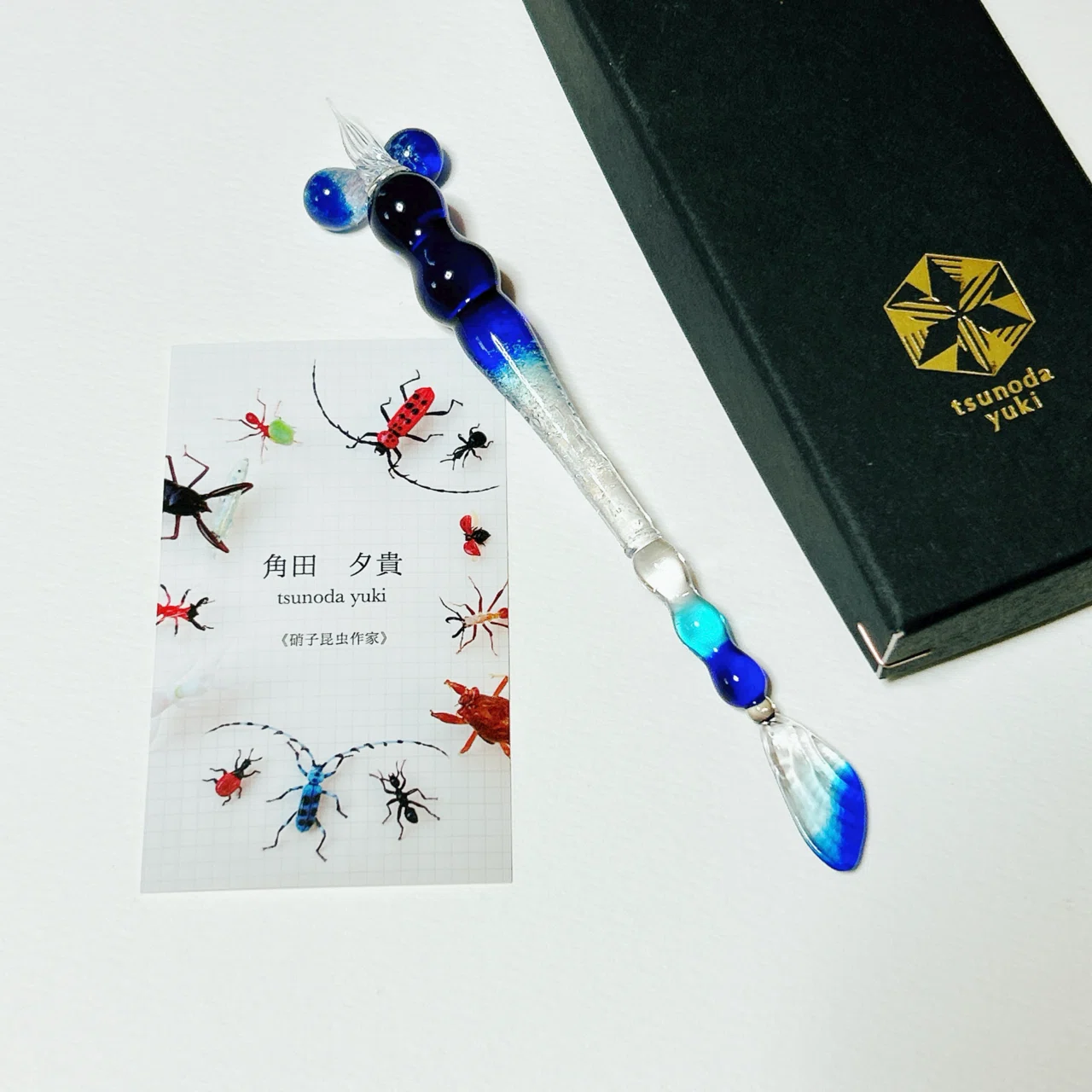 ガラスペンの話｜花かなで🐟🌸