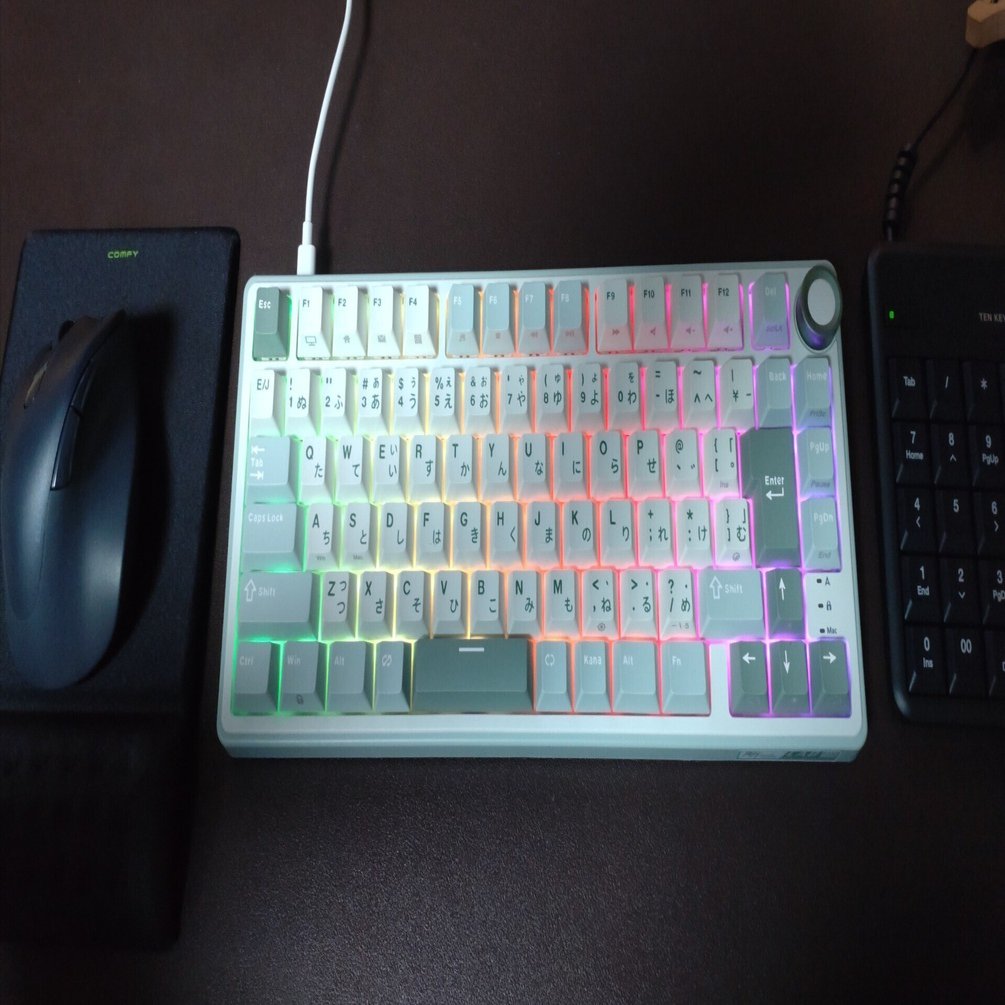 良きコンパクトキーボードを見つけた 【ROYAL KLUDGE R75】｜YU