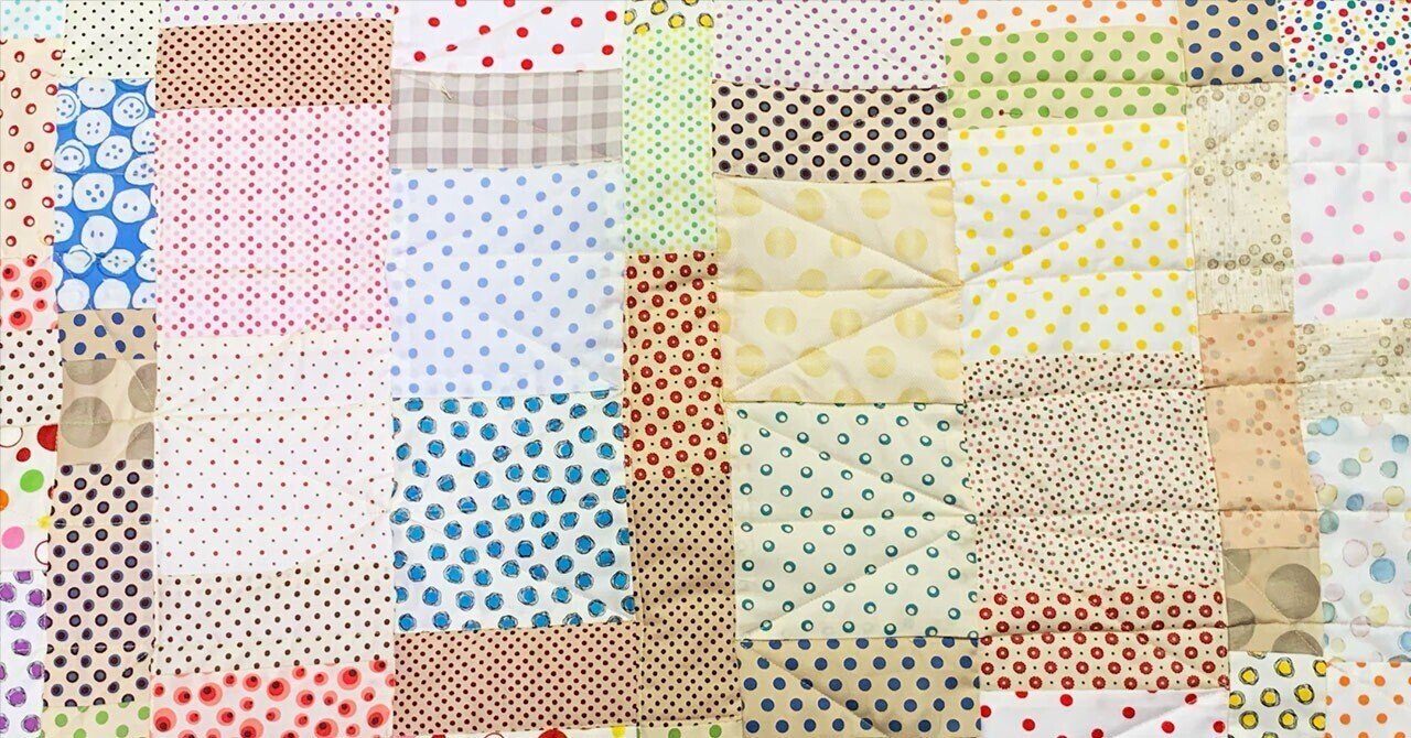 265.パッチワークキルトの枕カバーを作る。｜松縞しま子