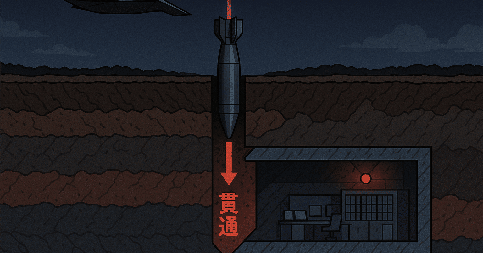 バンカーバスター（地中貫通爆弾）とは｜10works