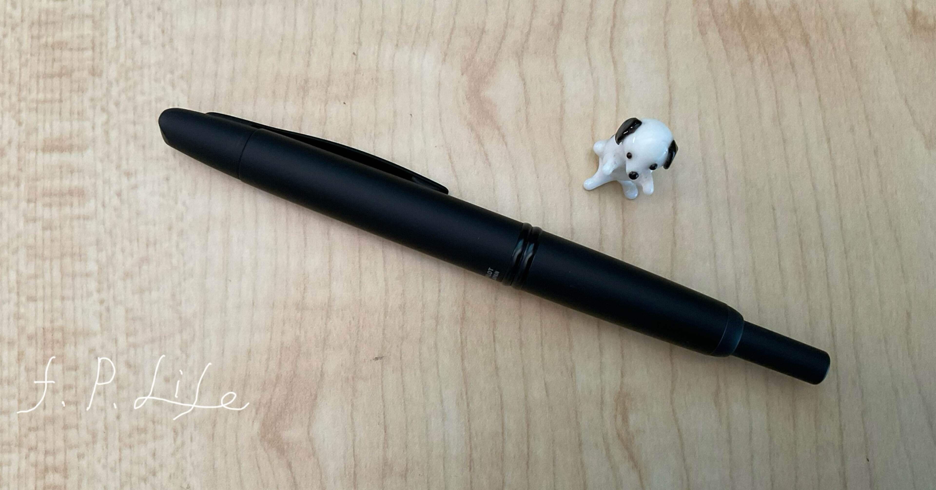 PILOT キャップレス　ノック式　万年筆 マット黒 新品)PILOT パイロット 万年筆 キャップレス マットブラック（商品ID