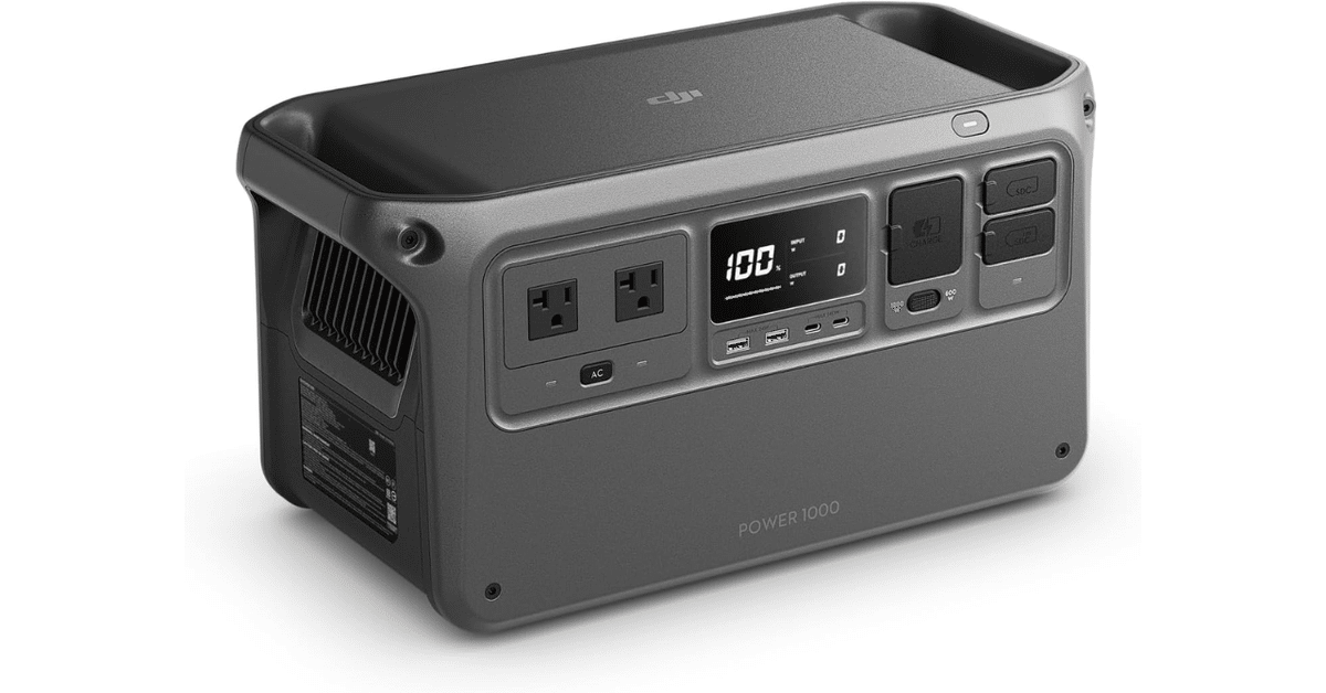 DJI Power 1000 ポータブル電源 1024Wh 急速充電｜GetGadgetGot