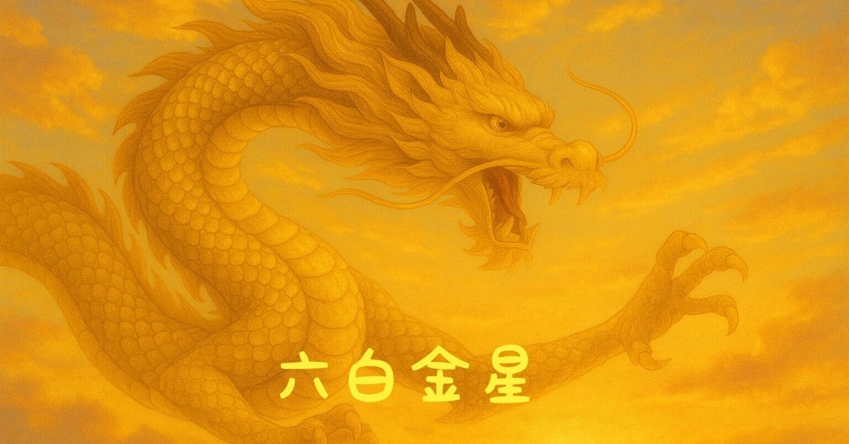 九星方位気学 六白金星 7月の運勢】｜武龍（うーろん）