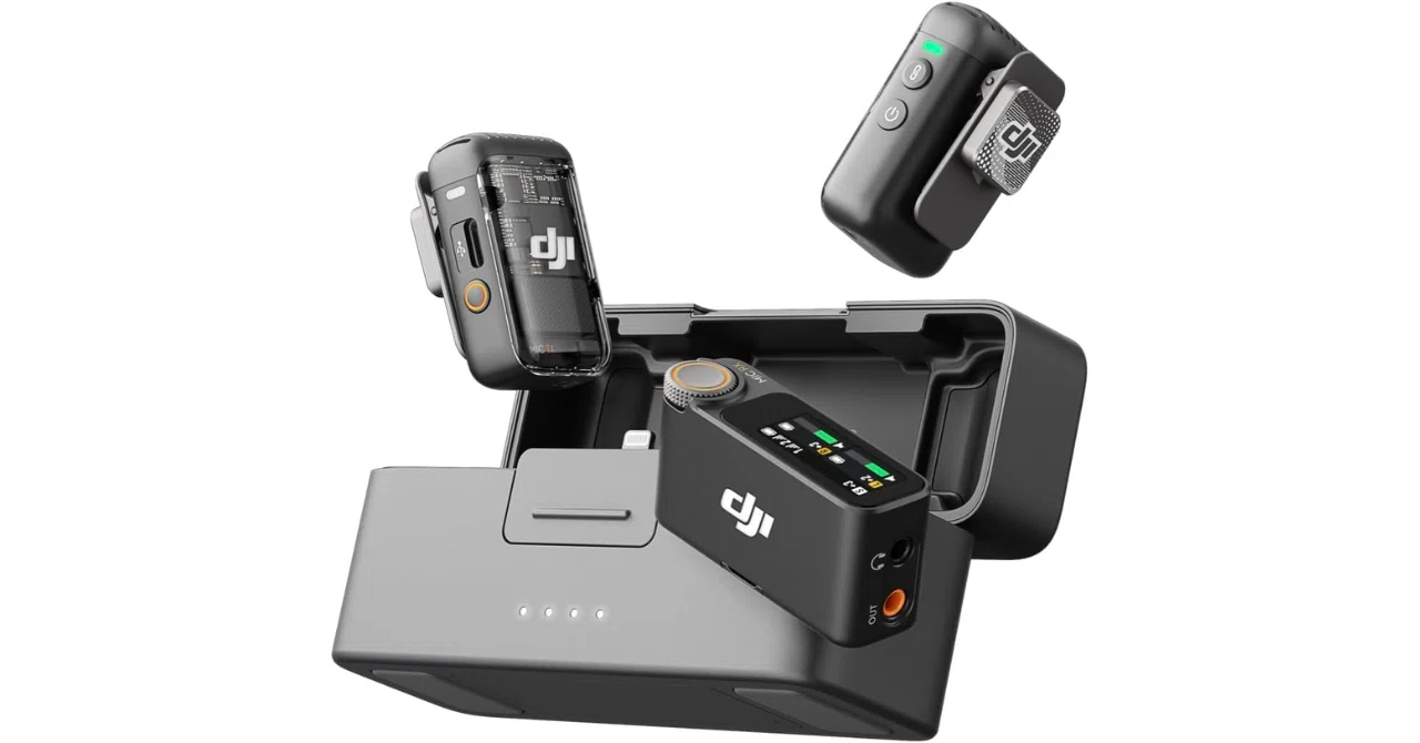 DJI Mic 2 2人用ワイヤレスマイク 充電ケース付｜GetGadgetGot