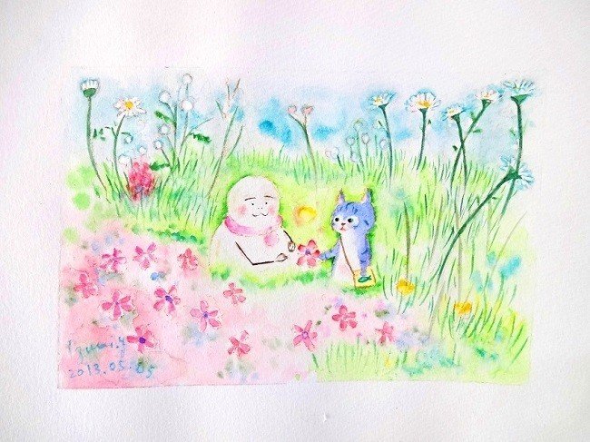 お気づきかと思いますがヘッダー画像を差し替えました この絵には原体験が詰まっている こんな世界に行っちまいたいよ 笑 身近なミクロの世界は不思議で 面白い ポテのアトリエ Yukimaru Izumi Note