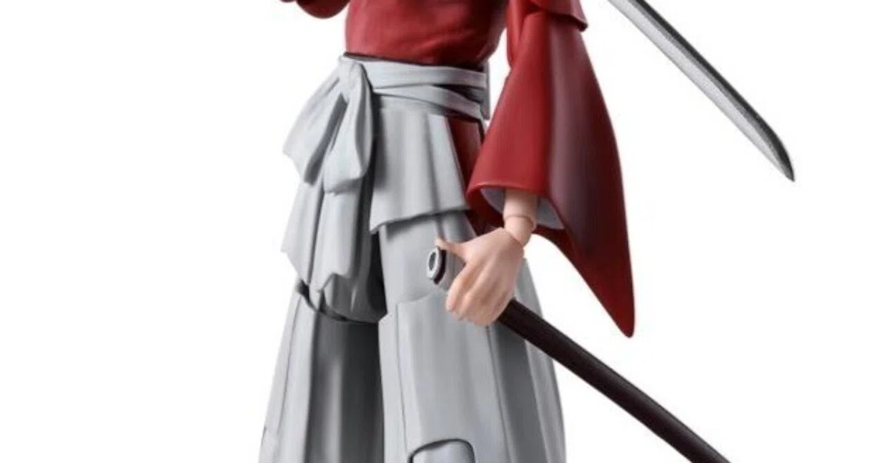 究極の剣心フィギュア登場！ライブ感溢れる多彩なアクションポーズを