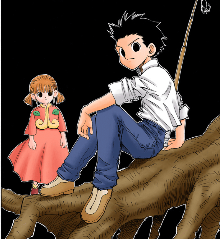 ももゴンさん専用 HKDSTOY HUNTER×HUNTER [ゴン=フリークス] モノクロver