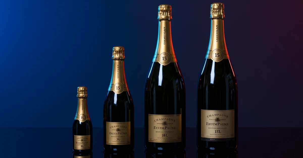 マグナムボトルのサイズ比較：3L・6L・15Lの違いと選び方｜夜ビズ完全