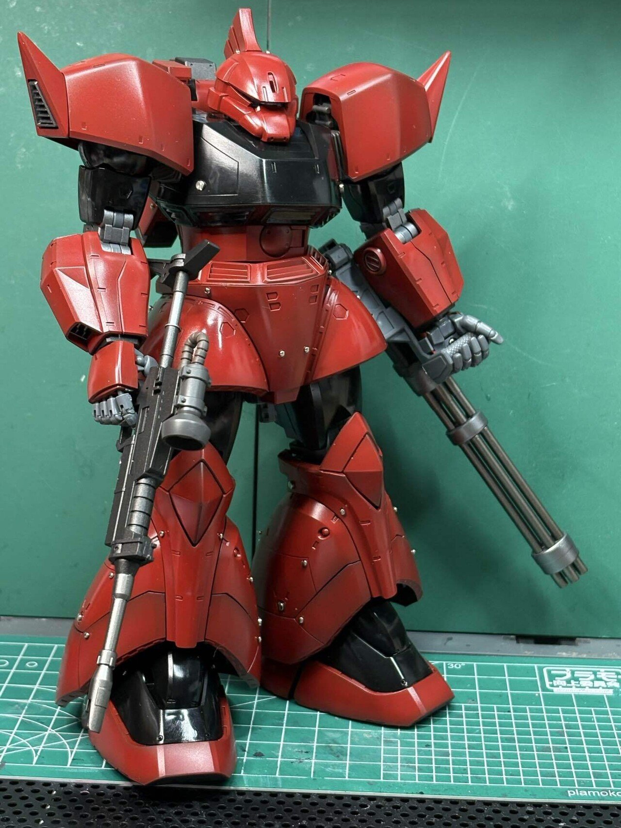 ガンプラ MG 高機動型ゲルググ をオールドスタイルで制作する。｜いぷ