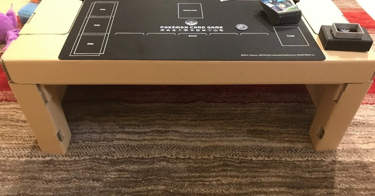 TCG用段ボールテーブル買ってみた｜じーぴー