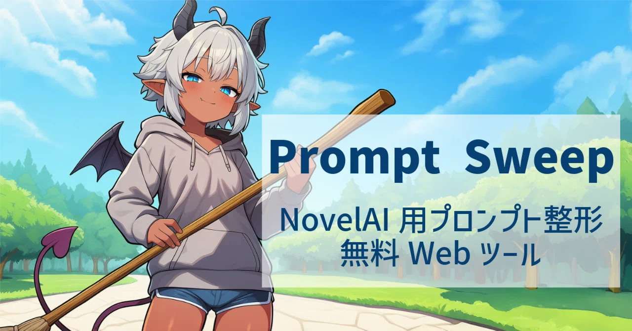 無料】NovelAIのプロンプト重複削除・整形を一瞬で済ませる「Prompt