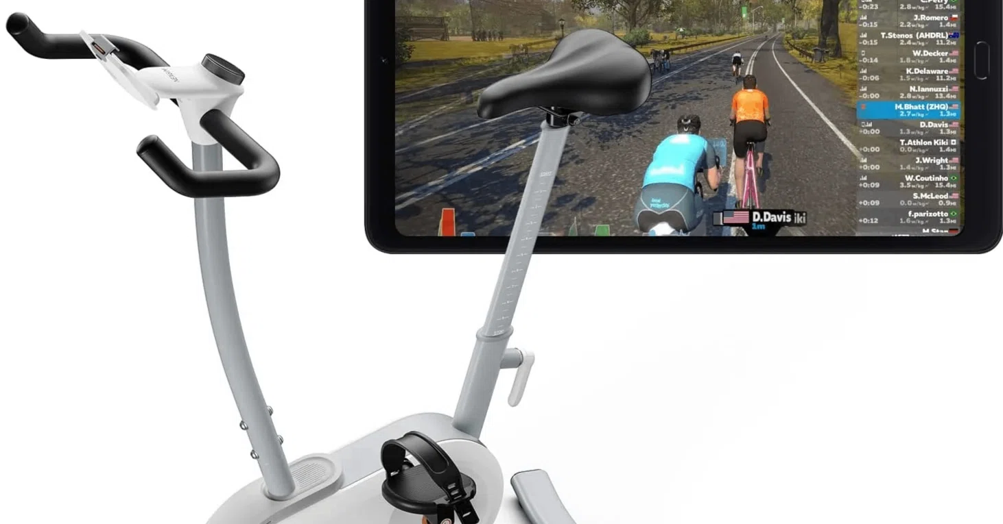 フィットネスバイク ZEPAN(ゼパン) NEXGIM mg03 zwift対応 Zwift対応フィットネスバイク、Zepan NEXGIM MG-03Lをモバイル