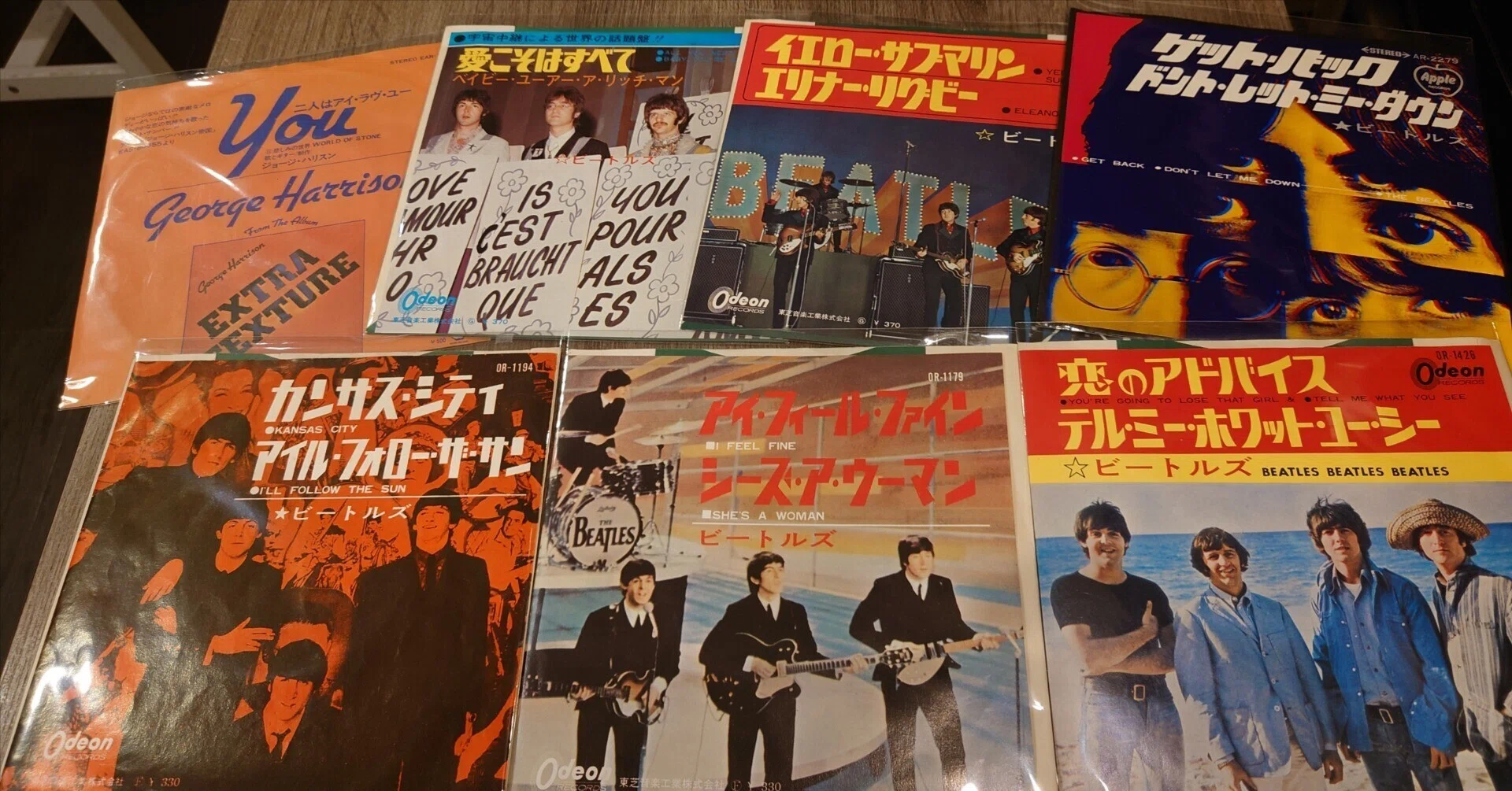 7インチ盤専門店雑記1036「ビートルズ、人気ありますけどねぇ