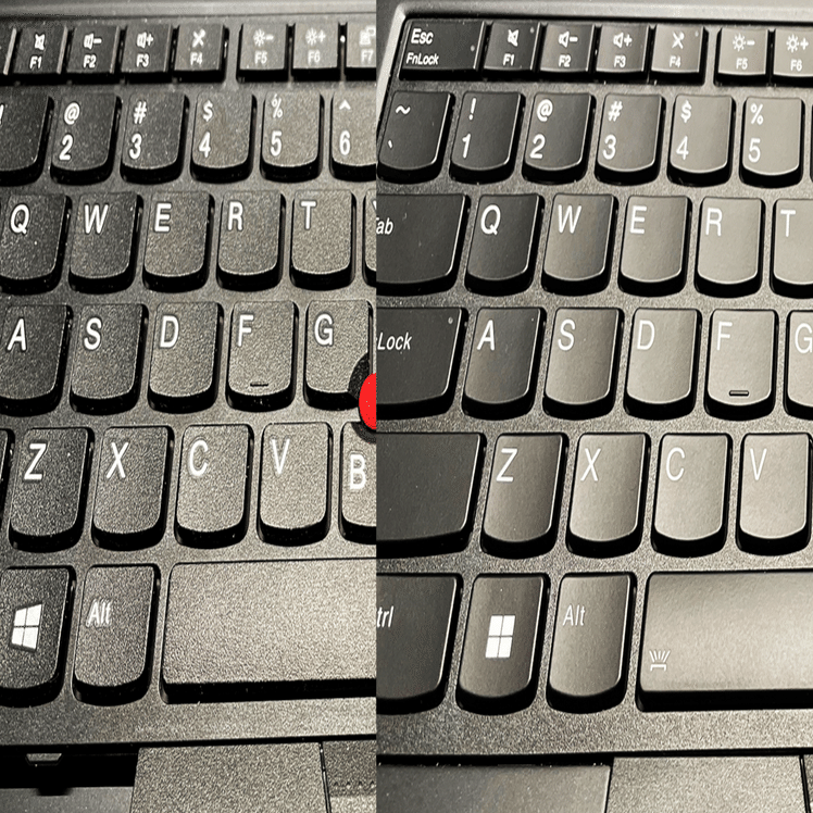 「美品」ThinkPad T480s 研究者/プログラマー/軽量・薄型・打鍵感求める方オススメ　 ThinkPad T480sのキーボード交換してみたら質感が違うことに気付いた
