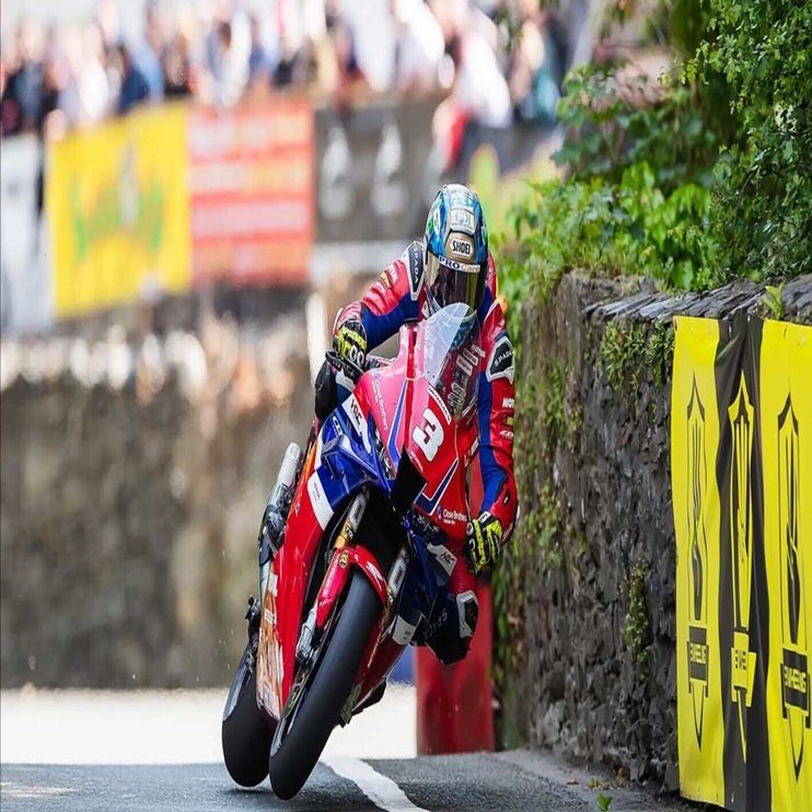 昨年からHonda Racing UKで走るDean Harrisonが2025年のTTで5度目のWin