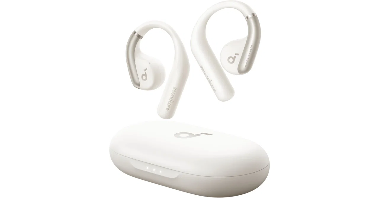 Anker Soundcore AeroFit ホワイト オープンイヤー型｜GetGadgetGot