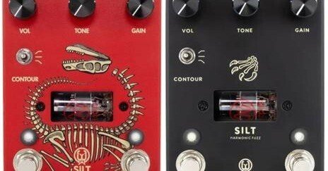 WALRUS AUDIO Silt Harmonic Fuzzは、真空管12AU7チューブを搭載した