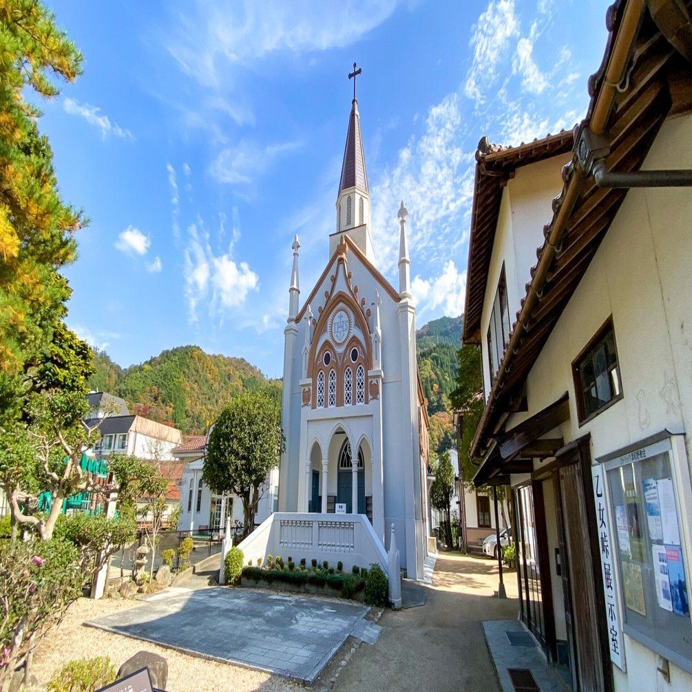 隠れキリシタン弾圧の悲しい歴史を今に伝える教会／津和野カトリック