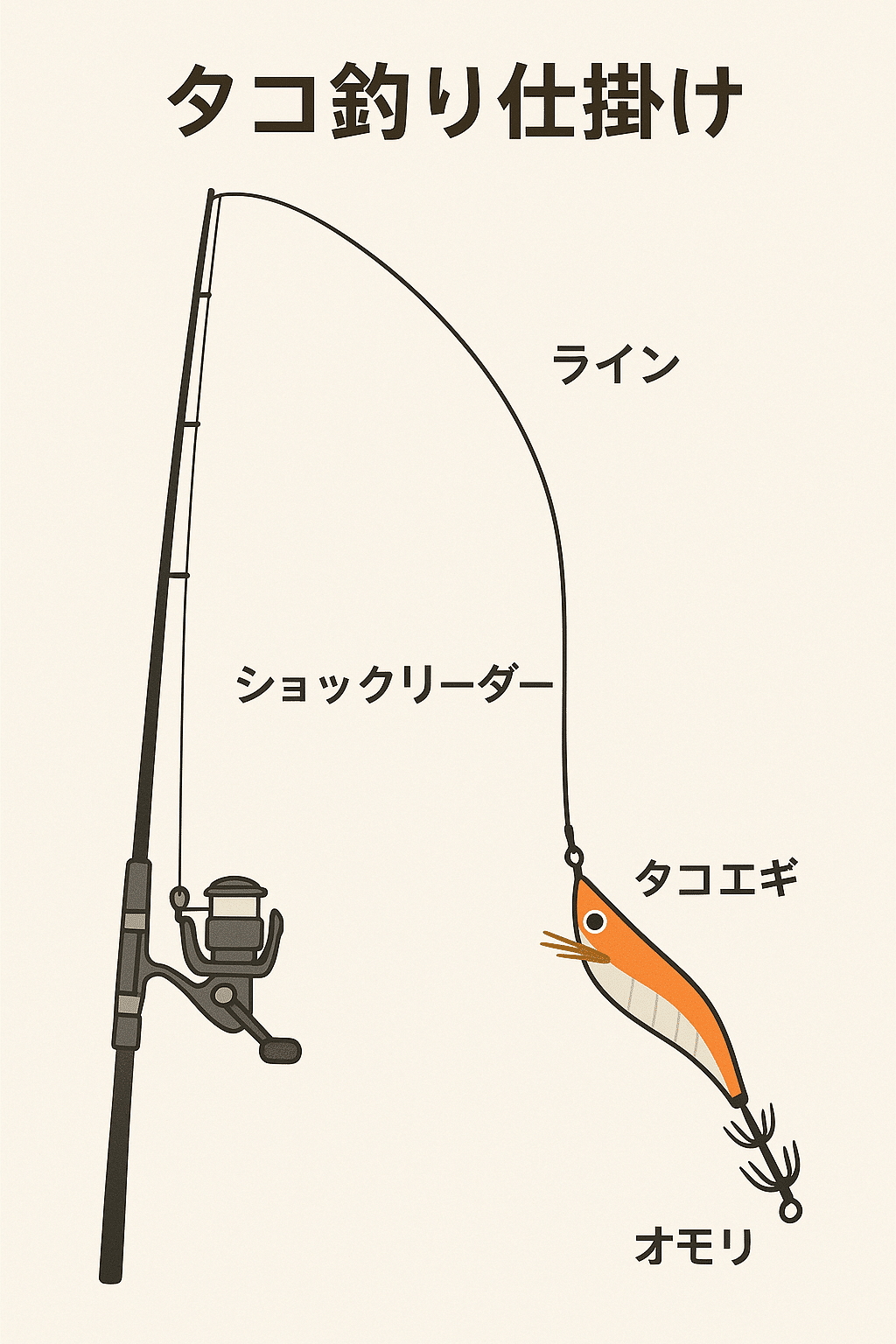 🌧️ 梅雨の雨こそチャンス！タコ釣りの仕掛け・基本・コツ｜釣り.info