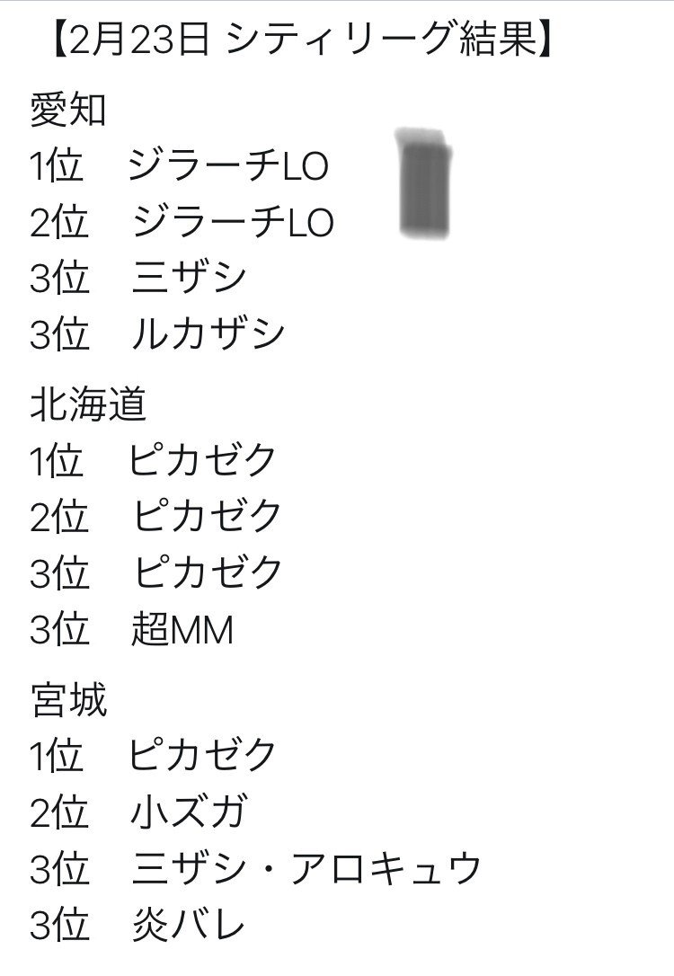 愛知長久手宝島シティリーグ 2 23 優勝 簡単で最強 ジラーチlo解説 シャリン Note 愛知長久手宝島シティリーグ 2 23 優勝 簡単で最強 ジラーチlo解説 シャリン Note