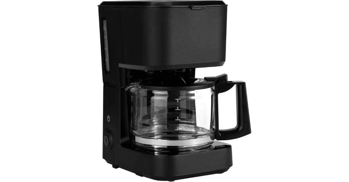 コーヒーメーカー ブラック/シルバー 最大10杯分 Amazon | Krups Newer Model ドリップコーヒーメーカー 10カップ
