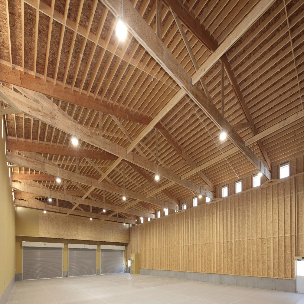 木造倉庫建築の細かな見どころポイント｜岡本銘木店＠木造化で意匠性 