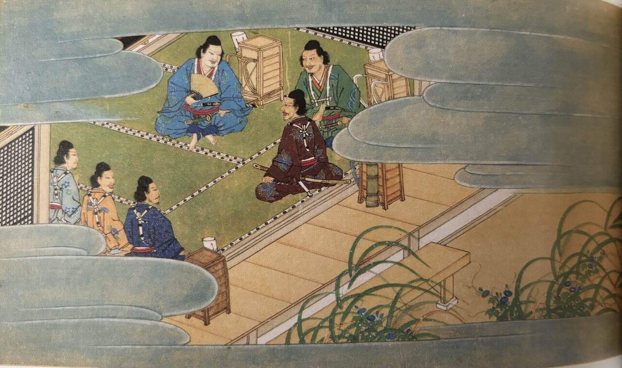 酒呑童子絵巻 狩野元信の植物の演出｜cha-bliss