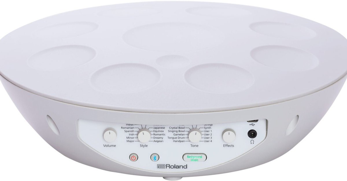 なんだこれ。Rolandの新製品Mood Pan｜みくばんP