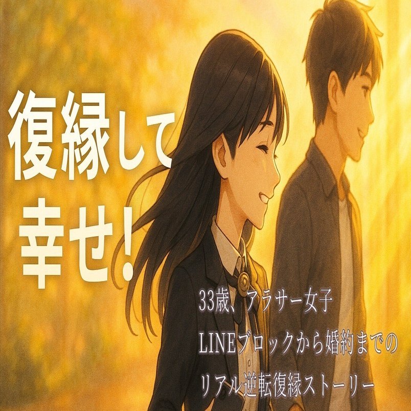 元カレを忘れられないあなたへ】もう無理だと思った夜から、“前より幸せ”をつかむ方法『33歳LINEブロック絶望から始まった、リアル逆転復縁ストーリー 』｜めいんちゃん