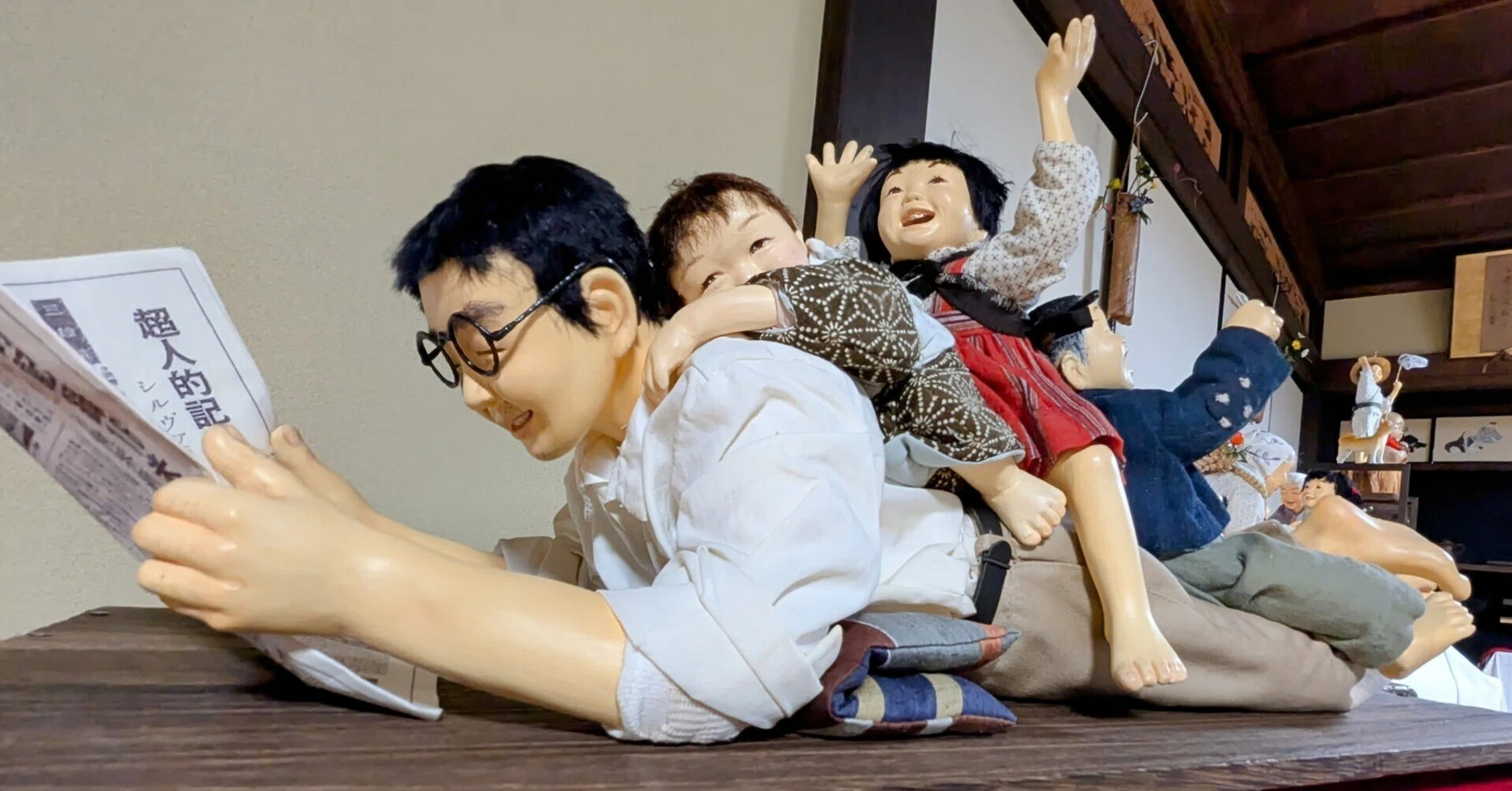 旅するシニア】ふるさと紀行⑥帰福直前の人形展！思い出の作品たち