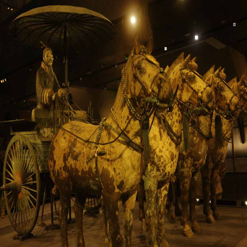 2532 外国切手 中国 秦始皇陵の銅車馬 2種完5セット 未使用 兵馬俑と古代中国 ～秦漢文明の遺産～ | 静岡県立美術館 | 美術館