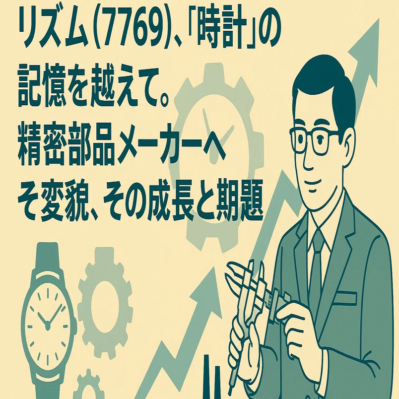 専用　2点まとめ リズム(7769)、「時計」の記憶を越えて。精密部品メーカーへの変貌