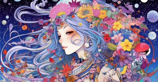 現代美術 福島淑子 直筆サイン『Untitled』キャンヴァスに油彩