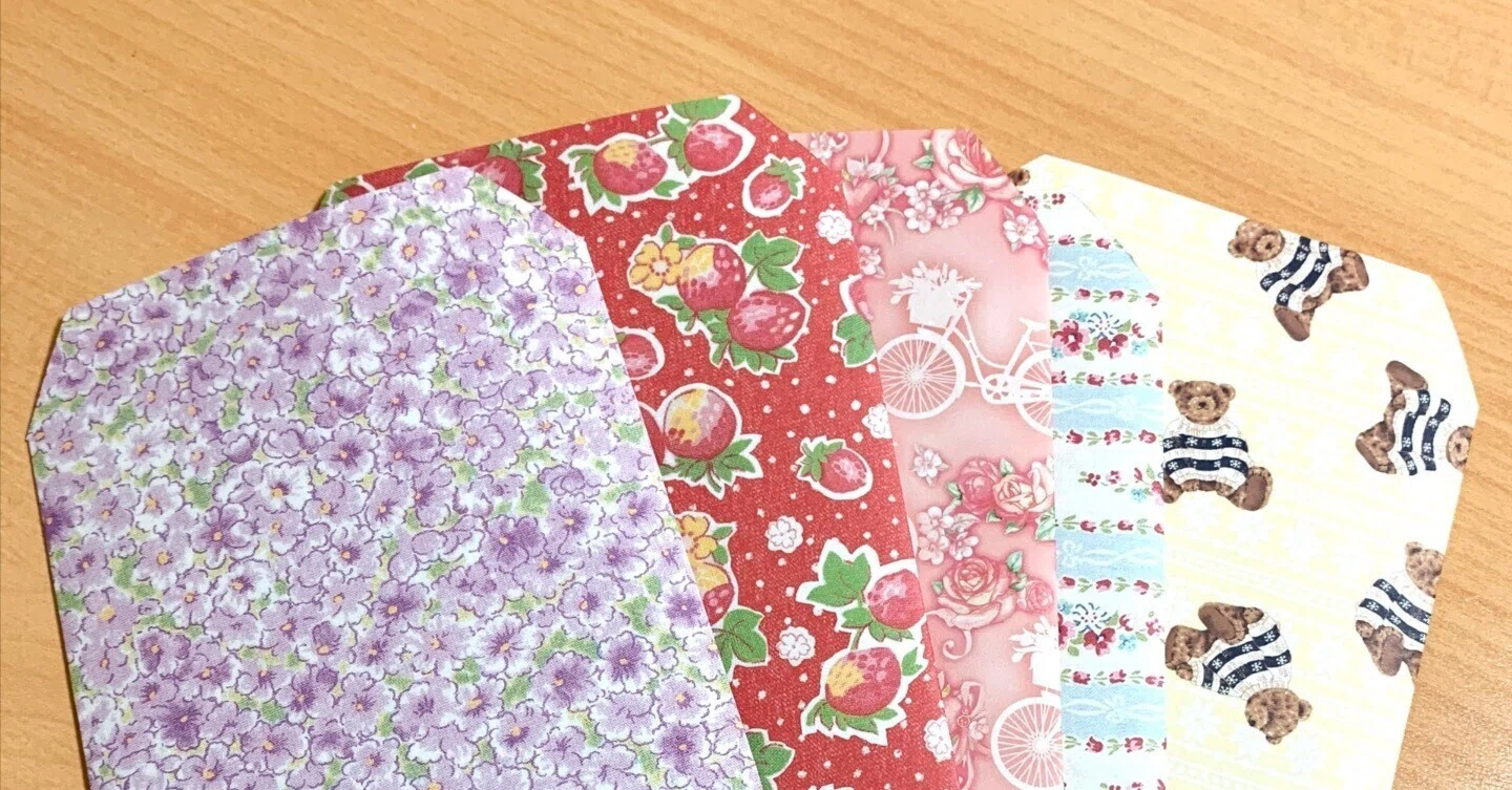 おすそ分けっこペーパーで封筒作成｜くらざ
