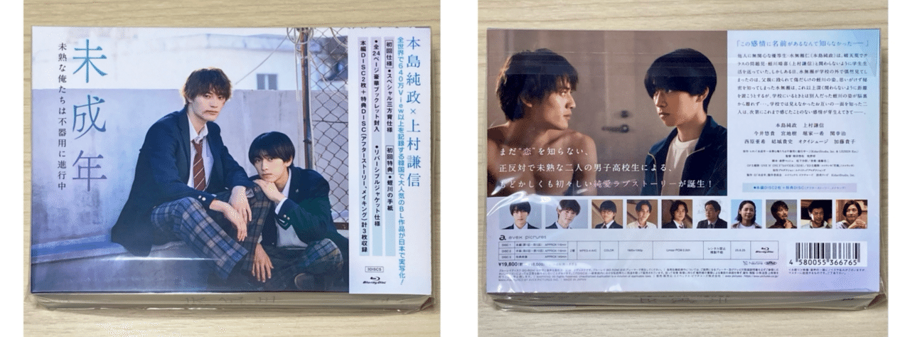 ドラマ 未成年 ポストカード 上村謙信 本島純政 ドラマ未成年 香港