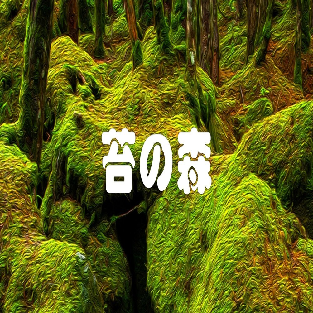 苔の森（白駒池・油彩風）｜taka