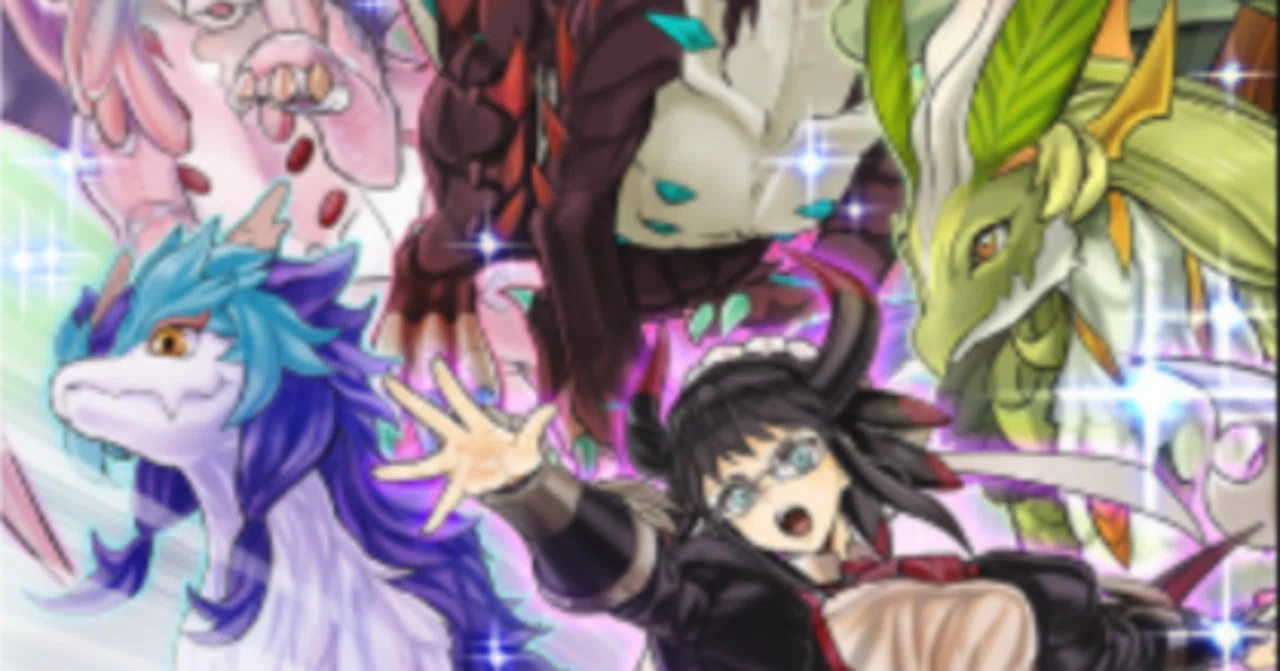 Season42 PLATINUM Tier1到達 ドラゴンメイド＆深淵の獣デッキ【遊戯王