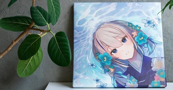 セール♡希少品❣️ 叶姉妹×笹田靖人 アートコラボ 複製原画長方形 img_8b6e7a91f995dc62e6b9f4a86a