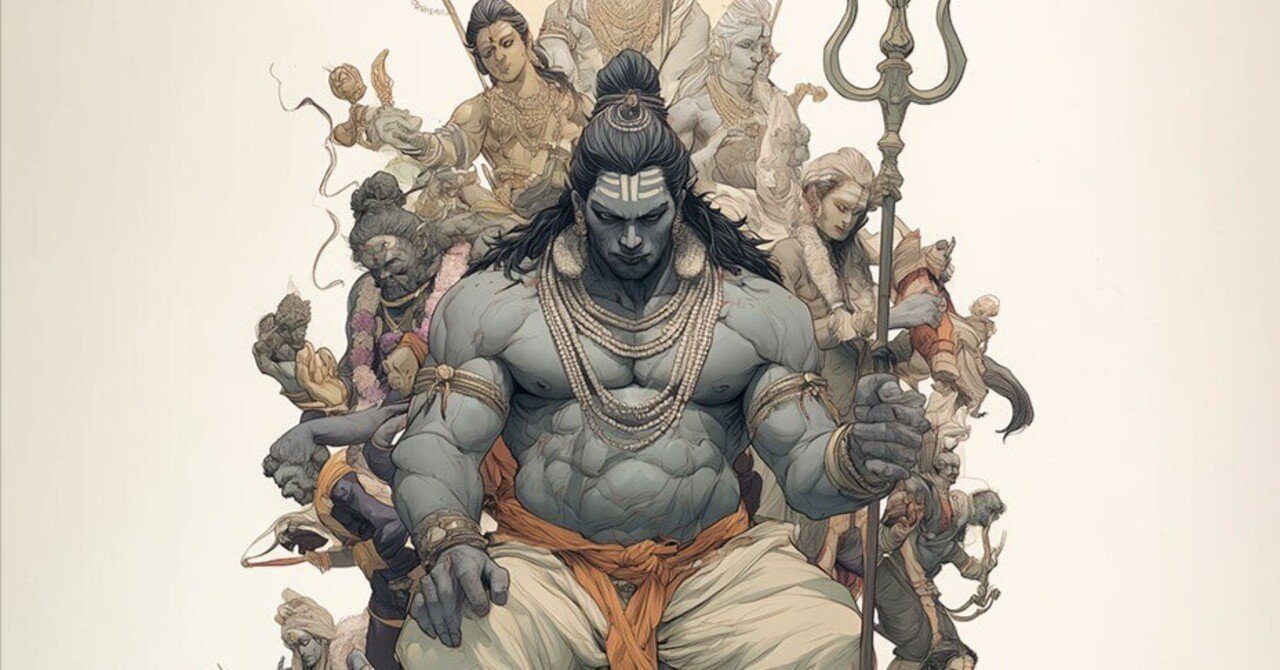 Kindle出版】 Midjourneyを使って超初心者向けのインドの神様図鑑を