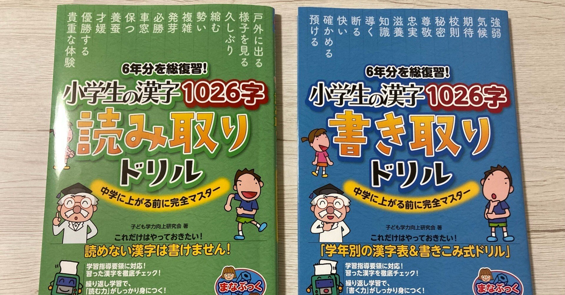 6年分を総復習! 小学生の漢字1026字 読み取りドリル』レビュー