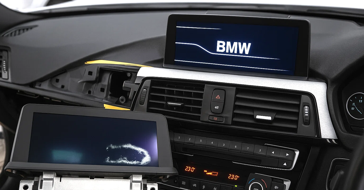 白モヤ、にじみ、焼け…BMWの液晶あるある、こうして解決しました